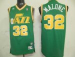 Basketball Jerseys utah jazz #32 malone green (fans edition)
