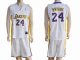 Basketball Jerseys los angeles lakers #24 bryant white(suit)