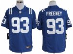 nike nfl indianapolis colts #93 freeney blue cheap jerseys [game