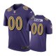 Baltimore Ravens #00 Custom Nike color rush Purple Jersey