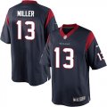 Men's Nike Houston Texans #13 Braxton Miller Limited Navy Blue Team Color NFL Jersey