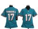 nike youth nfl miami dolphins #17 tannehill green jerseys