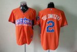 mlb 2013 all star colorado rockies #2 tulowitzki oranger jerseys