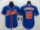 Men's New York Mets #18 Darryl Strawberry Blue 2020 Stitched Baseball Jersey