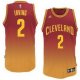 nba cleveland cavaliers #2 kyrie irving red resonate fashion swingman embroidered jerseys