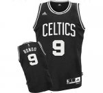 Basketball Jerseys boston celtics #9 Rajon Rondo Black (White Nu