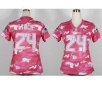 nike women nfl seattle seahawks #24 marshawn lynch pink [fashion