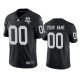 Las Vegas Raiders Custom Black 2020 Inaugural Season Vapor Limited Jersey - Men's