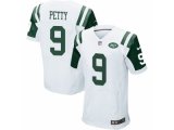Nike New York Jets #9 Bryce Petty white Stitched Rush elite Jers