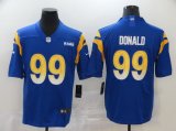 2020 New Football Los Angeles Rams #99 Aaron Donald Royal Vapor Untouchable Limited Jersey