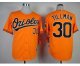 mlb baltimore orioles #30 tillman orange jerseys
