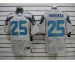 nike nfl seattle seahawks #25 sherman elite grey jerseys