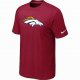 Denver Broncos sideline legend authentic logo dri-fit T-shirt re