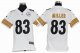 nike youth nfl pittsburgh steelers #83 miller white jerseys