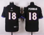 nike baltimore ravens #18 perriman black elite jerseys