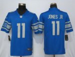 Men's NFL Detroit Lions #11 Marvin Jones jr Nike Blue 2017 Vapor Untouchable Limited Jersey