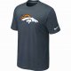 Denver Broncos sideline legend authentic logo dri-fit T-shirt gr