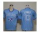 mlb toronto blue jays #13 lawrie blue jerseys