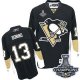 Men Pittsburgh Penguins #13 Nick Bonino Black Home 2017 Stanley Cup Finals Champions Stitched NHL Jersey