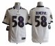 nike nfl baltimore ravens #58 dumervil white jerseys [game]