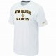New Orleans Saints T-shirts white