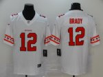 Football Tampa Bay Buccaneers #12 Tom Brady White Team Logo Fashion Limited Jersey