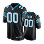 Carolina Panthers #00 Custom Black Nike Game Jersey - Men's