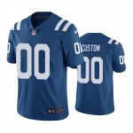 Indianapolis Colts #00 Men's Royal Custom Color Rush Limited Jersey