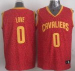 nba cleveland cavaliers #0 kevin love red crazy light stitched jerseys