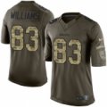 nike nfl dallas cowboys #83 terrance williams green salute to service limited jerseys