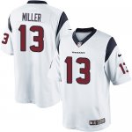 Men's Nike Houston Texans #13 Braxton Miller Limited White NFL Jersey