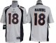 nike nfl denver broncos #18 manning white jerseys [nike limited]