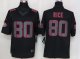nike nfl san francisco 49ers #80 jerry rice black jerseys [nike