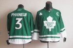 youth nhl toronto maple leafs #3 phaneuf green cheap jerseys