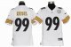 nike youth nfl pittsburgh steelers #99 keisel white jerseys