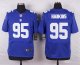 nike new york giants #95 hankins blue elite jerseys