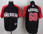 Astros #60 Dallas Keuchel Black 2015 All-Star American League St