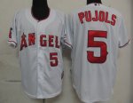 MLB jerseys Los Angeles Angels #5 pujols White