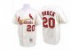 Baseball Jerseys st.louis cardinals #20 brock white