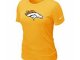Women Danver Broncos Yellow T-Shirts