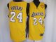 Basketball Jerseys los angeles lakers #24 kobe bryant yellow(201