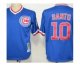 mlb chicago cubs #10 santo m&n blue jerseys