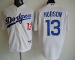 Baseball Jerseys los angeles dodgers #13 hudson white