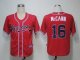 Baseball Jerseys atlanta braves #16 mccann red(2011 braves)