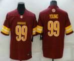 Washington Commanders #99 Chase Young Red NEW 2022 Vapor Untouchable Stitched Nike Limited Jersey