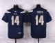 nike san diego chargers #14 fouts blue elite jerseys