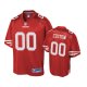 San Francisco 49ers Custom Red Pro Line Jersey - Youth