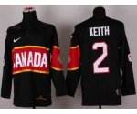 nhl team canada #2 keith black [2014 winter olympics]
