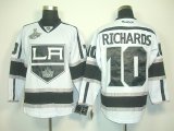 nhl los angeles kings #10 richards white and black jerseys [2012