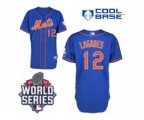 2015 World Series mlb jerseys new york mets #12 lagares blue[num
